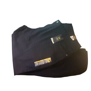 LEE REGULAR FIT MID RISE BOOTCUT WOMENS 26W BLACK NWT NEW 46” WAIST 30” INSEAM